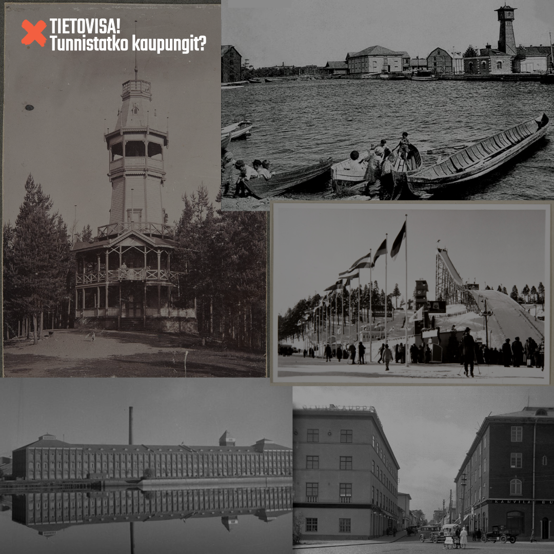 Tietovisa: Tunnistatko Suomen kaupungit?