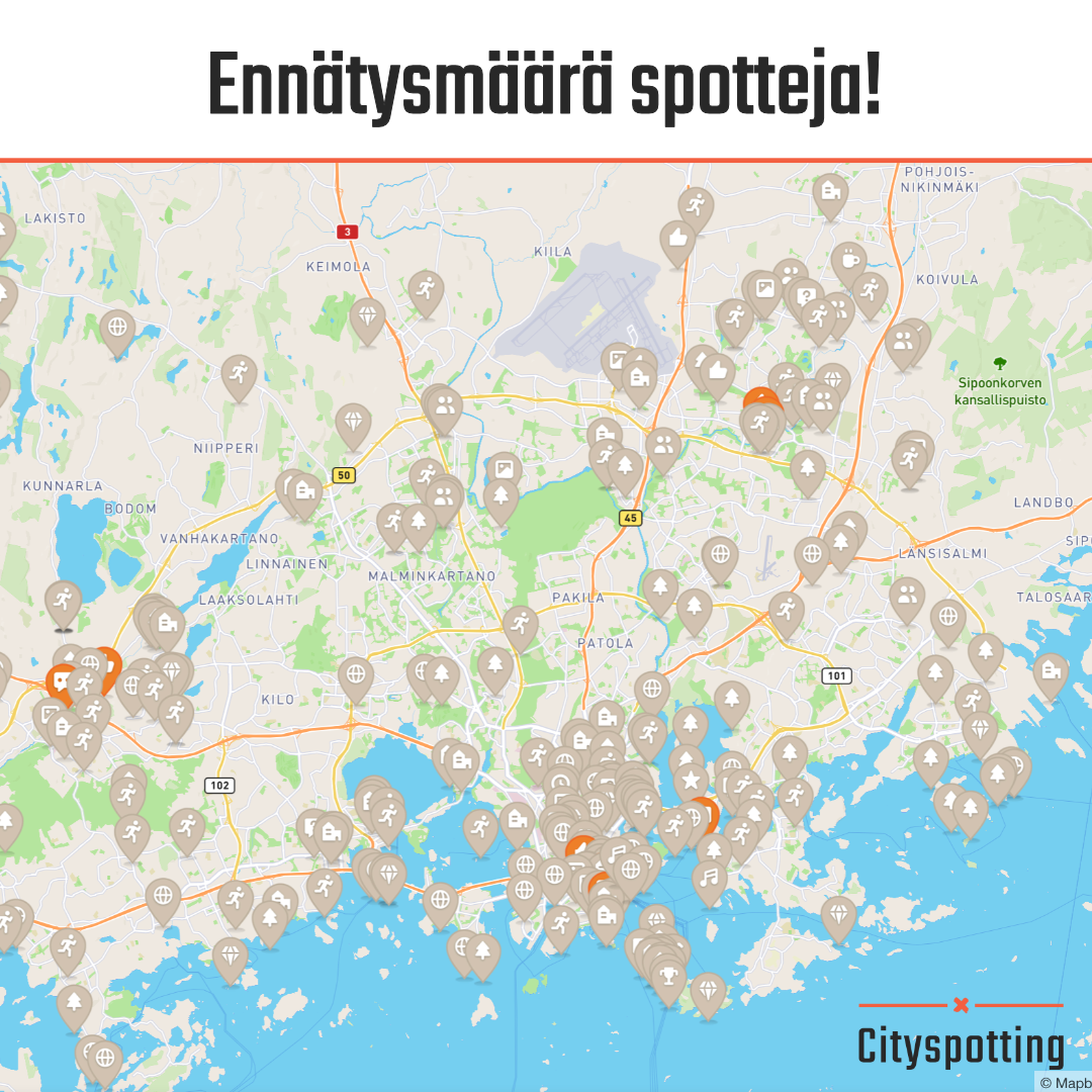 Cityspotting® Pääkaupunkiseutu